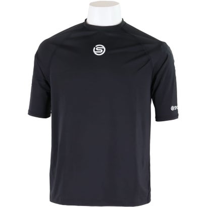 スキンズ SKINS SKINS スキンズ Sー1 MENS TOP S/S 18121140 （ブラック）