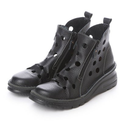 ミラスポーツ Milla sports 超軽さパンチングサマーブーツ （黒いこと）
