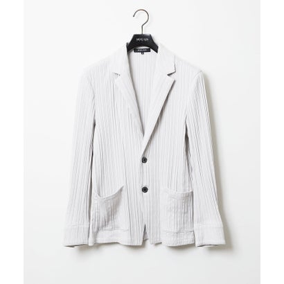 ミッシェルクランオム MICHEL KLEIN homme プリーツカットジャケット （ライトグレー(91)）
