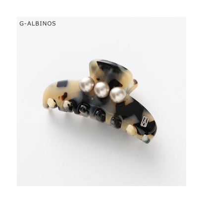 アレクサンドル ドゥ パリ ALEXANDRE DE PARIS ALEXANDRE DE PARIS ヘアークリップ ACCS 18163 02 （G-ALBINOS/ベージュブラック）