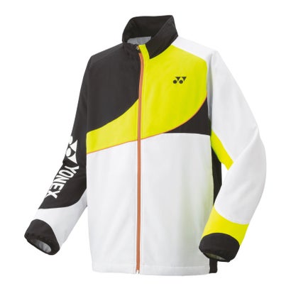 ヨネックス YONEX Yonex ヨネックス 庭球 ユニ裏地付ウィンドウォーマーシャツ 70100 （白いこと）