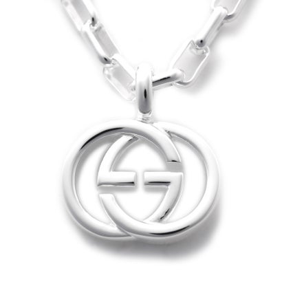 グッチ GUCCI GUCCI グッチ 295710ーJ8400 インターロッキングG ネックレス （SILVER）