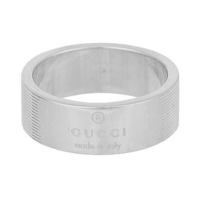 グッチ GUCCI GUCCI グッチ 163179 J8400 グッチロゴリング （シルバー）