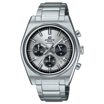 【EDIFICE】スポーツクロノグラフ / EFB-730DJ-7AJF （シルバー）
