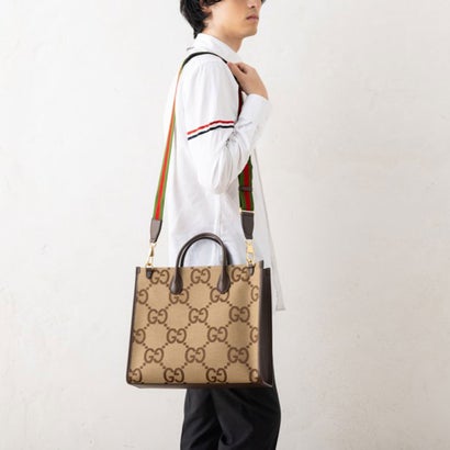 グッチ GUCCI グッチ トートバッグ ジャンボGG 帆布 赤銅色 メンズ GUCCI 678839 UKMDG 2570 （-）