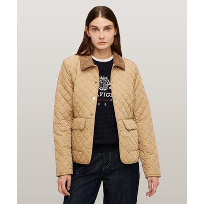 トミー ヒルフィガー TOMMY HILFIGER キルティングジャケット （ベージュ）