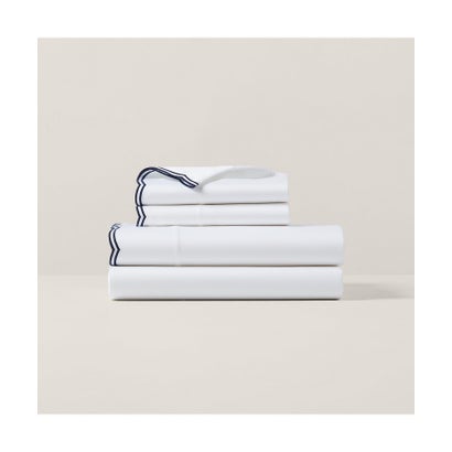 ラルフ ローレン ホーム RALPH LAUREN HOME オーガニック コットン サティーン Malin フラットシーツ/シングルサイズ （410ネイビー）｜LOCOMALL（ロコンド公式ストア）