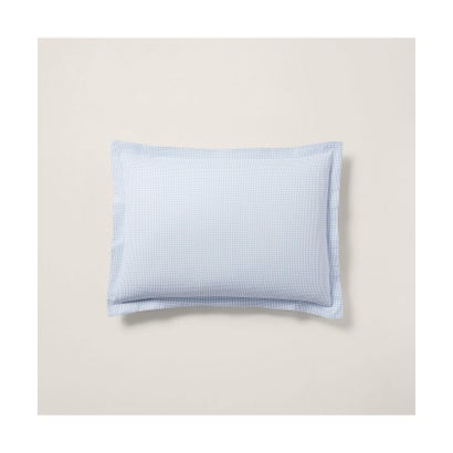 ラルフ ローレン ホーム RALPH LAUREN HOME シアサッカー ギンガム スタンダード シャム （400ブルー）