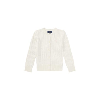 ポロ ラルフ 置き目レン POLO RALPH LAUREN (ガールズ 2才～6才)ミニ 有線テレビ 綿織物 ジレー （101自然的）