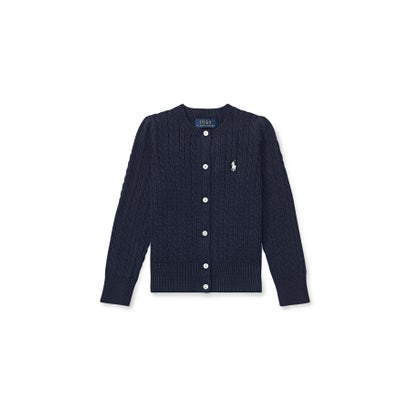 ポロ ラルフ 置き目レン POLO RALPH LAUREN (ガールズ 2才～6才)ミニ 有線テレビ 綿織物 ジレー （410米国海軍）