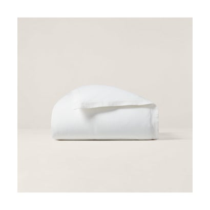 ラルフ ローレン ホーム RALPH LAUREN HOME シアサッカー ストライプ デュベ カバー/クイーンサイズ (100ホワイト)