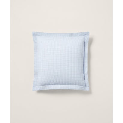 ラルフ ローレン ホーム RALPH LAUREN HOME シアサッカー ギンガム スロー ピロー （400ブルー）