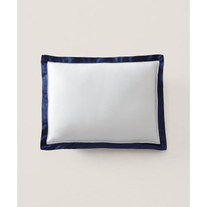 ラルフ ローレン ホーム RALPH LAUREN HOME オーガニック コットン サティーン ボーダー ピロー (410ネイビー)|LOCOMALL(ロコンド公式ストア)