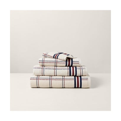 ラルフ ローレン ホーム RALPH LAUREN HOME Dillon ウィンドーペーン バス タオル （101ナチュラル）