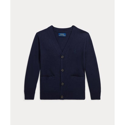 ポロ ラルフ 置き目レン POLO RALPH LAUREN (ボーイズ 2才～7才)綿織物 V素っ首 ジレー （410米国海軍）
