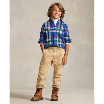 ポロ ラルフ ローレン POLO RALPH LAUREN (ボーイズ 2才～7才)クロップド コットン ツイル パンツ （250ブラウン） 11,858円