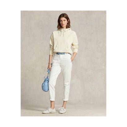ポロ ラルフ ローレン POLO RALPH LAUREN クロップド スリム フィット ツイル チノ パンツ （100ホワイト） 21,450円