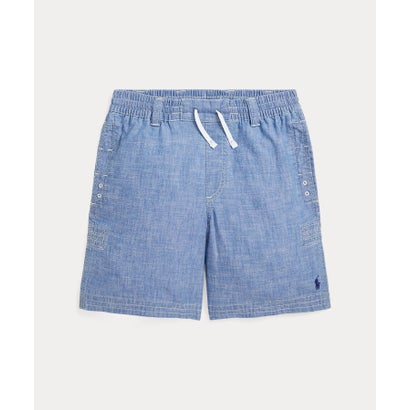 ポロ ラルフ ローレン POLO RALPH LAUREN (ボーイズ 8才～20才)インディゴ シャンブレー ドローストリング ショートパンツ （450ブルー）