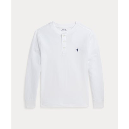ポロ ラルフ 置き目レン POLO RALPH LAUREN (ボーイズ 8才～20才)綿織物 プルオーバー ヘンリー プルオーバー （100白いこと）