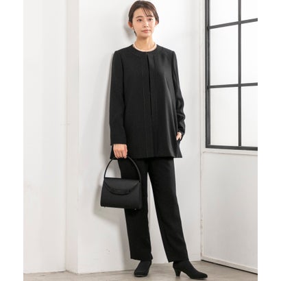 フォルムフォルマ form forma 【洗える】【喪服】ブラックフォーマルスーツセットアップ/七五三・お宮参り （黒）