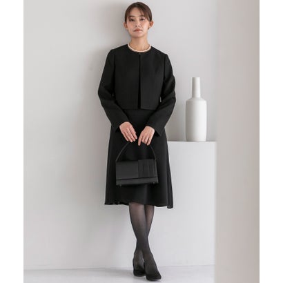 フォルムフォルマ form forma 【喪服】否色つや上衣＆太陽フレア レディース衣裳＜大層らしい大きさ有＞/ブラックフォーマル （黒）/大層らしい大きさ