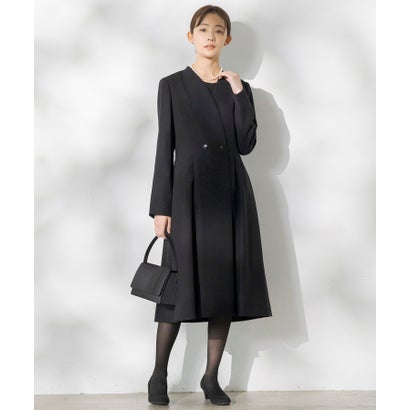 フォルムフォルマ form forma 【前開き】【喪服・礼服】上衣＆衣裳 ブラックフォーマル/七五三・お宮参り《日本製原料品》 （黒）
