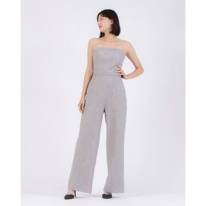 リナシメント RINASCIMENTO ウエストマークツイードベアオールインワン （Grigio Melange） 12,413円