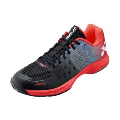 ヨネックス YONEX Yonex ヨネックス テニス テニスシューズ パワークッション エアラスダッシュ4 ワイド （コーラルレッド/BK）｜LOCOMALL（ロコンド公式ストア）