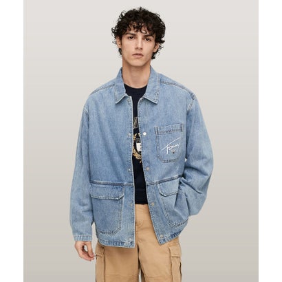トミー ヒルフィガー TOMMY HILFIGER デニムシグネチャーシャケット （インディゴブルー）