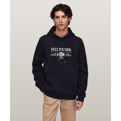トミー ヒルフィガー TOMMY HILFIGER ヒルフィガークレストエンブロイダリーパーカー （ネイビー）｜LOCOMALL（ロコンド公式ストア）
