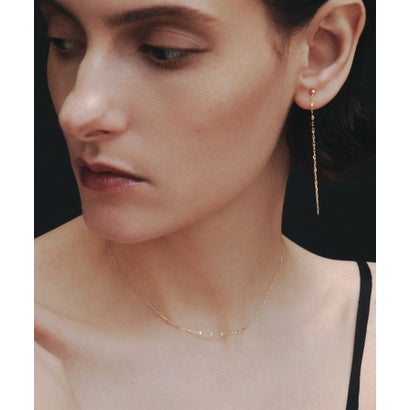 ルボンボン les bon bon petite noble necklace BOB418 ネックレス 華奢 10金 ゴールド （ゴールド）