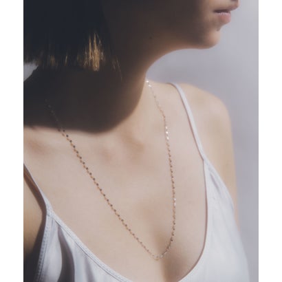 ルボンボン les bon bon 【les bon bon / ルボンボン】sunlight long necklace white gold サンライトロングネックレス ホワイトゴールド (ホワイトゴールド)|LOCOMALL(ロコンド公式ストア)