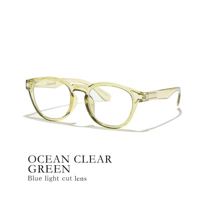 ジュガードフォーティーン jugaad14 OCEAN CLEAR blue light cut / ブルーライトカット PCメガネ 鯖江 made in （グリーン系その他6） 6,930円