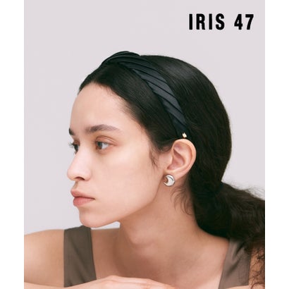 【IRIS47 / イリスフォーセブン】etude head band/black/brown / ヘッドバンド カチューシャ （ブラック） 6,600円