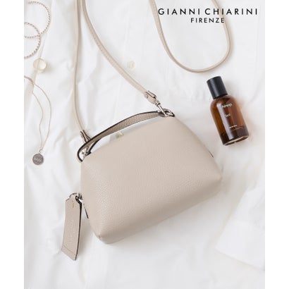 ジャンニ キャリーニ GIANNI CHIARINI ALIFA S バッグ ショルダーバッグ ハンドバッグ 牛革 レザー 2WAY レオパード BS 8145 （アイボリー）