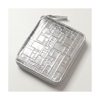 コムデギャルソン COMME des GARCONS COMME DES GARCONS 二つ折り銭入れ SA2100EG （SILVER/しろがね色）