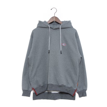 クリフ メイヤー KRIFF MAYER 裏起毛 ゆる パーカー スウェット（フードロゴ） （GRAY）