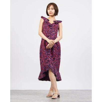 フェイズ エイト Phase Eight Petite Viola Dress （Navy/Multi）