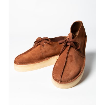 クラークス Clarks 26174019 ブーツ Trek Wedge. レディース トレックウェッジ 厚底 スピード競技引き上げる ラウンド スエードクロス （モカビスクスエード）