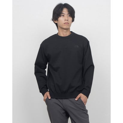 ザ・ノース・フェイス THE NORTH FACE メンズ スウェットトレーナー RallyOn Rock Crew_ラリーオンロッククルー NL72102 （黒いこと）