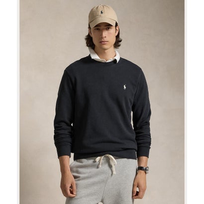 ポロ ラルフ 置き目レン POLO RALPH LAUREN 繰り返しうしろ側 テリー トレーナー （001黒いこと）
