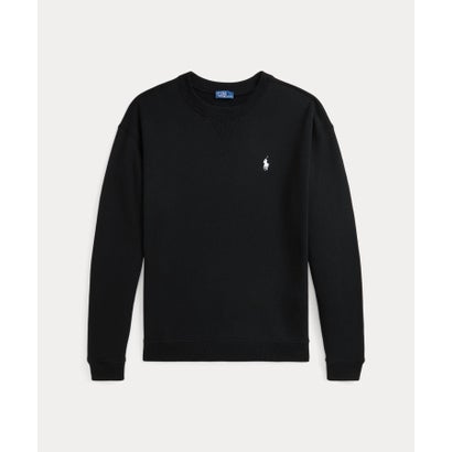 ポロ ラルフ 置き目レン POLO RALPH LAUREN フリース 労働者の一団のど首 ティーシャツ （001黒いこと）