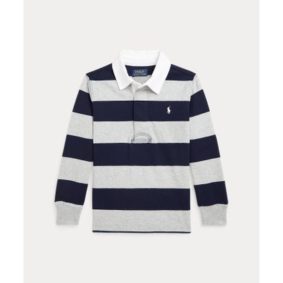 POLO RALPH LAUREN / ポロ ラルフ ローレン パッチワークストライプ ジャージー ラグビー シャツ パッチワークストライプ ジャージー ラグビー シャツ | ラルフ