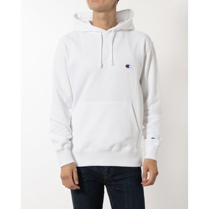 チャンピオン Champion メンズ スウェットパーカー HOODED SWEATSHIRT_ C3-Y136 （ホワイト）