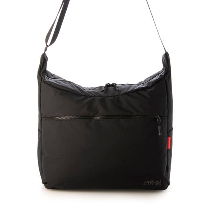 マンハッタンポーテージ Manhattan Portage Bed-Stuy Shoulder Bag (LG) Nylon Tussah Quill （Black）