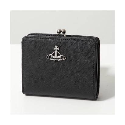 ヴィヴィアン 酉の方角材木 Vivienne Westwood Vivienne Westwood 二つ折り紙入れ 5115002YW L001N （N401/BLACK/黒いこと）