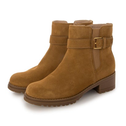 コール ハーン COLE HAAN キャサリン アンクル ブーティー ウォータープルーフ womens （CH ゴールデン ハニー スエード ウォータープルーフ）