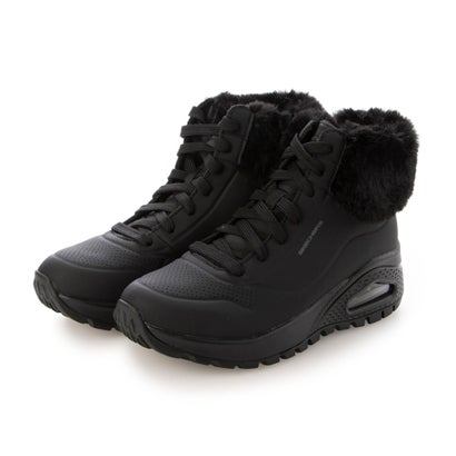 スケッチャーズ SKECHERS UNO RUGGED-FALL AIR（ウノ ラギッド - フォールエア）レースアップスニーカーブーツ 167274 （黒いこと/黒いこと）