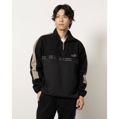 プーマ PUMA メンズ ライフスタイル ウェア CORE HERITAGE ウィンタライズド ハーフジップ_ 683590 （プーマ ブラック）