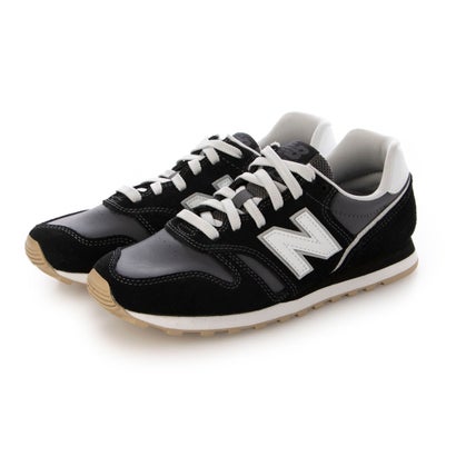 ニュー平衡にする New Balance ニュー平衡にする ユニ一発やる スニーカー メンズ レディース ML373 new balance WIDTH:D レトロ スエードクロス （黒いこと）